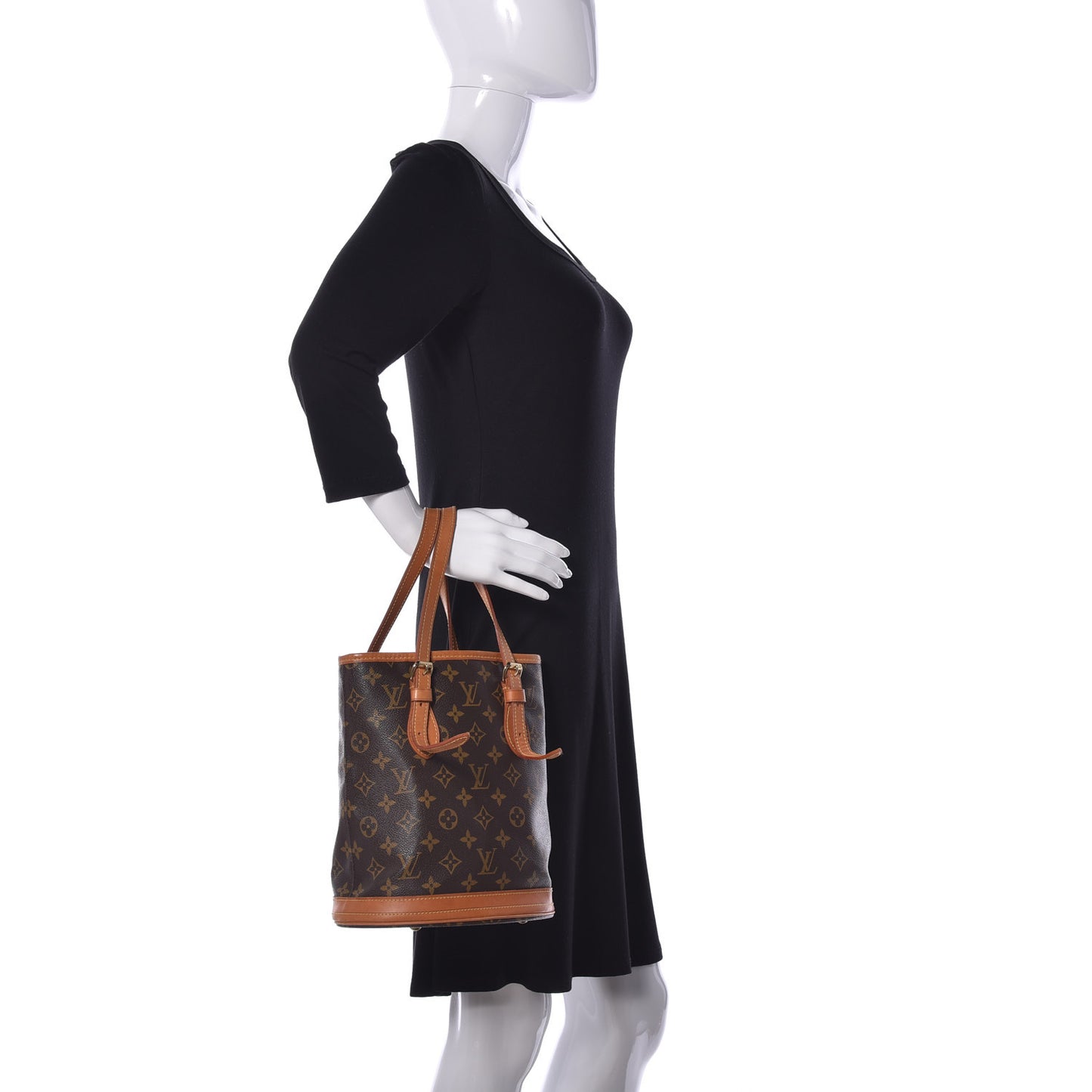 Monogram Petit Bucket 23