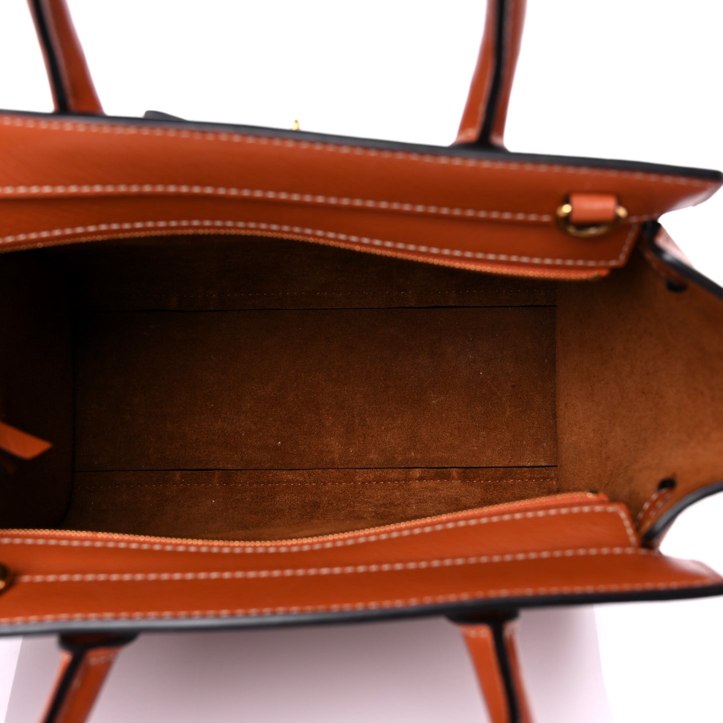 Small Classic Grain Mini Zipped Bayswater Chestnut