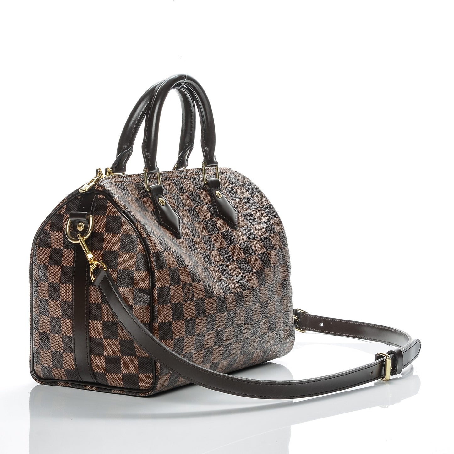 Damier Ebene Speedy Bandouliere 25