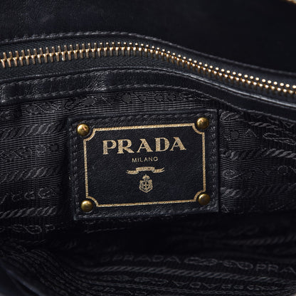 Prada Tessuto Nylon Gaufre Tote Black 6 of 7