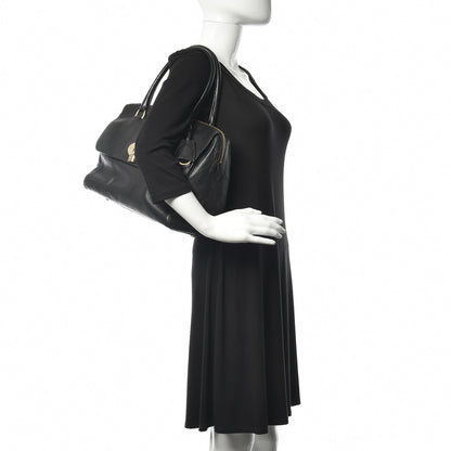 Mulberry Grainy Leather Medium Del Rey Satchel Black 2 of 12
