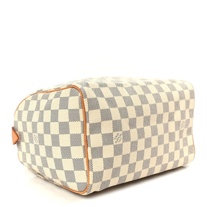 Louis Vuitton Damier Azur Speedy 25 4 of 10