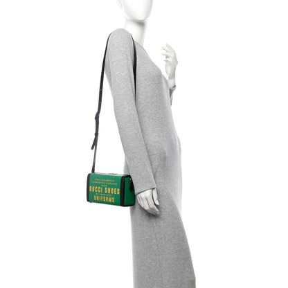 Gucci Grained Calfskin Gucci 100 Mini Bag Green 2 of 11