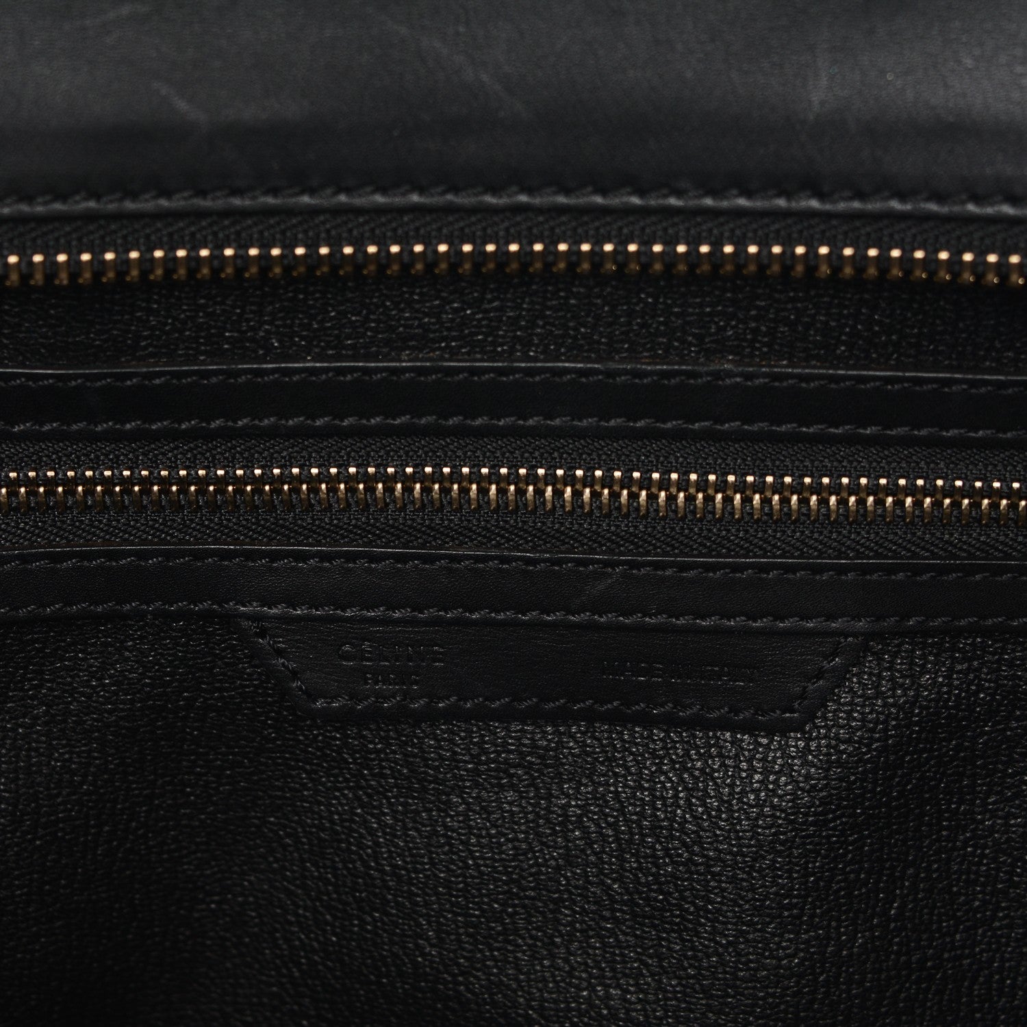Celine Smooth Calfskin Mini Luggage Black 6 of 7