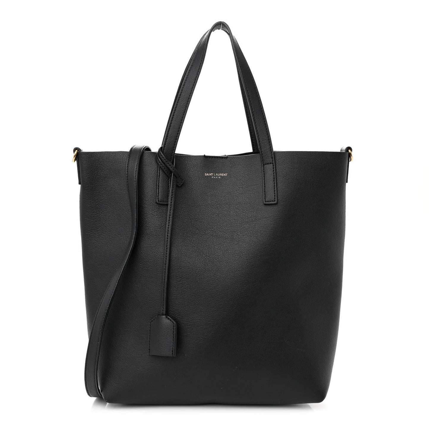 Calfskin Toy Shopping Tote Black