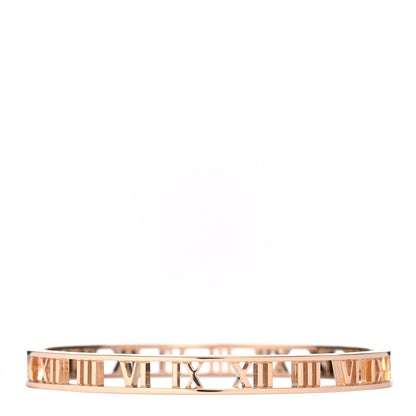 Tiffany 18K Yellow Gold Atlas Open Bangle Bracelet 1 of 4