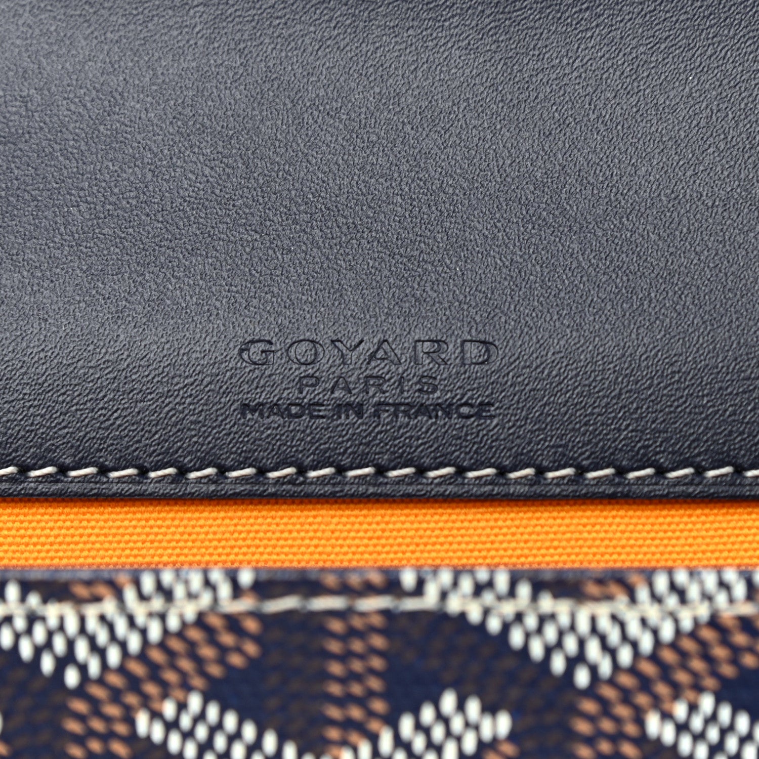 Goyard Goyardine Monte Carlo Mini Case Navy 6 of 11