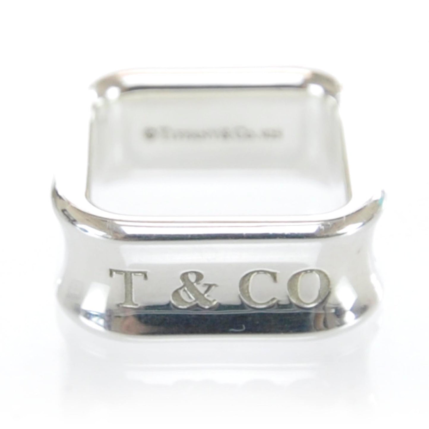 Sterling Silver 1837 Square Ring 5