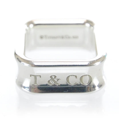 Tiffany Sterling Silver 1837 Square Ring 5 5 of 7