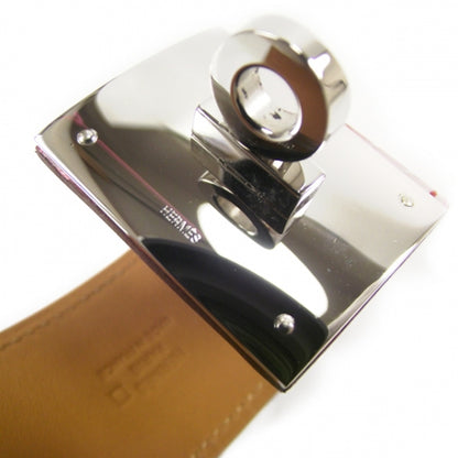 Hermes Matte Crocodile Kelly Dog Cuff Braise 6 of 6