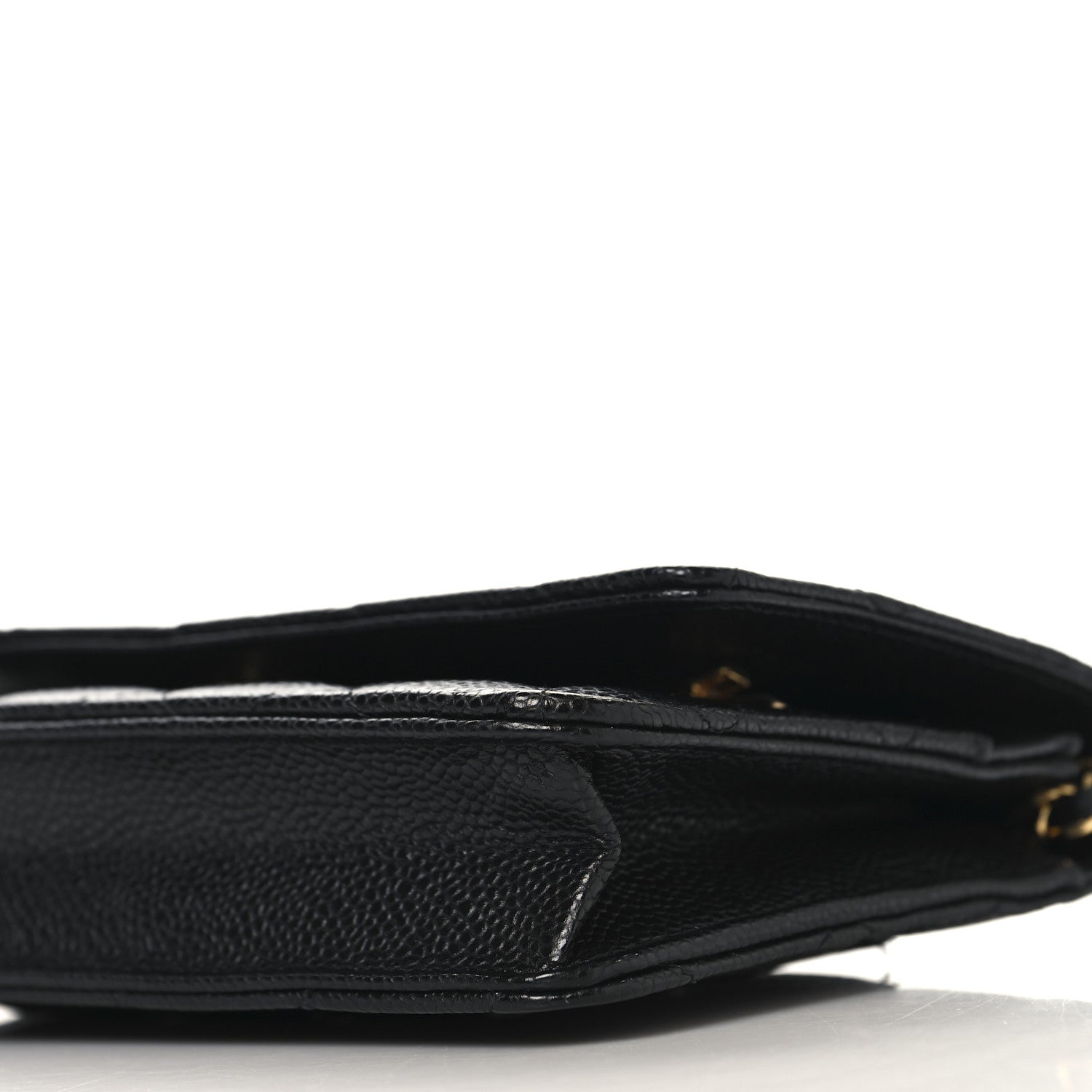 Chanel Caviar Quilted Wallet on Chain WOC Black 10 of 11