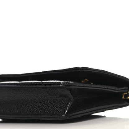 Chanel Caviar Quilted Wallet on Chain WOC Black 10 of 11