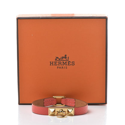Hermes Epsom Micro Rivale Bracelet XS Rose Jaipur 7 of 7