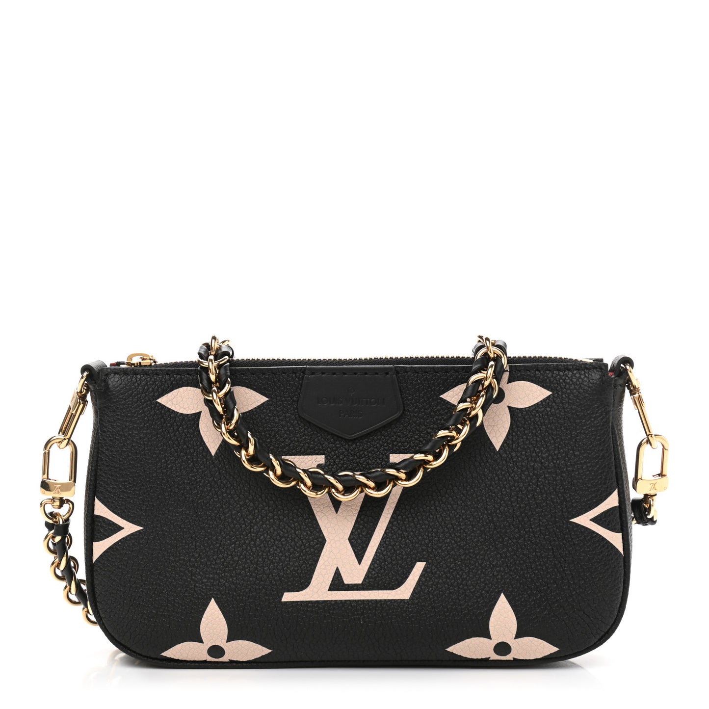 Empreinte Monogram Giant Multi Pochette Accessories Mini Pochette Black Beige