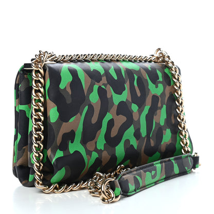 Versace Nappa Camouflage Print Palazzo Shoulder Bag Multicolor 3 of 8