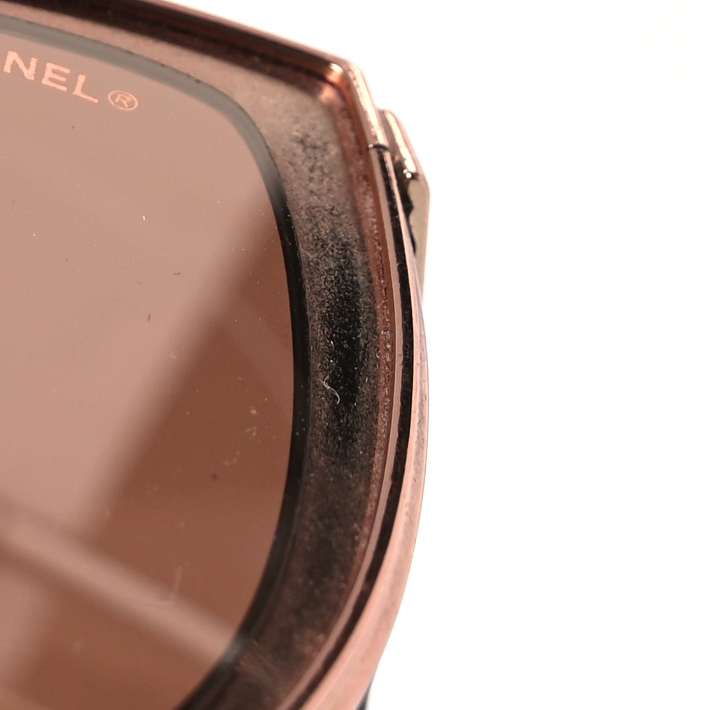 Metal Cat Eye Sunglasses 4222 Pink Gold