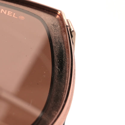 Chanel Metal Cat Eye Sunglasses 4222 Pink Gold 8 of 9