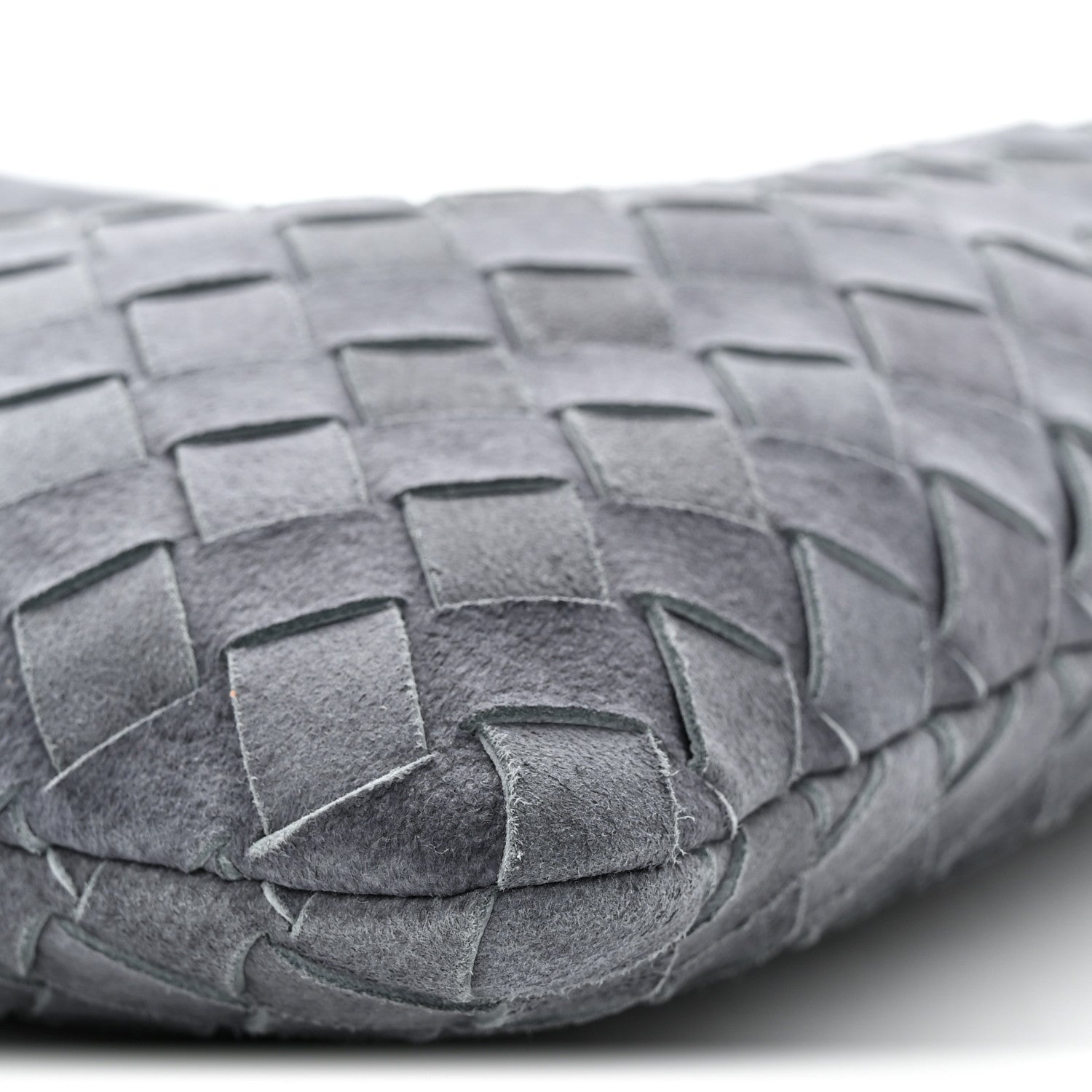 Bottega Veneta Suede Intrecciato Medium Dustbag Cloudy Indigo 10 of 10