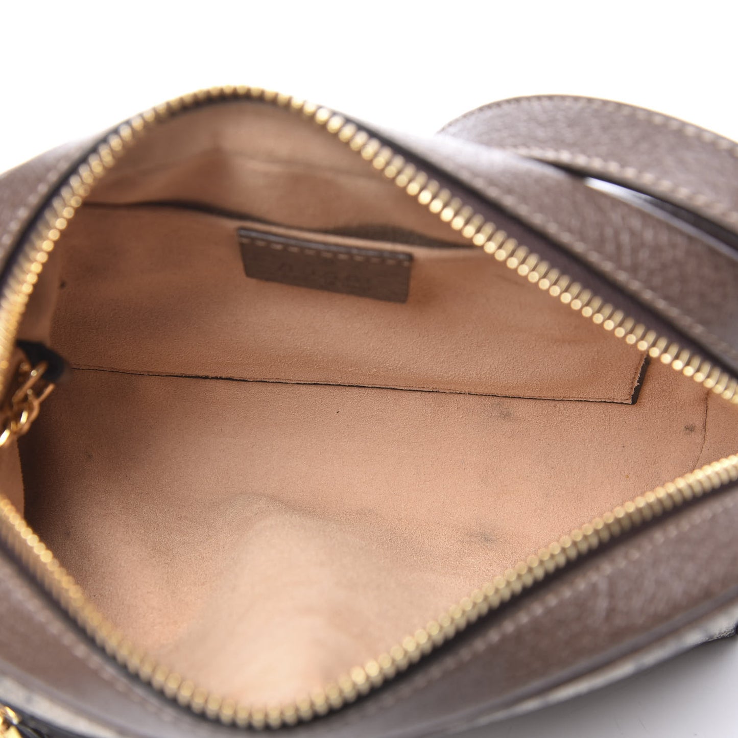 GG Supreme Monogram Web Mini Ophidia Shoulder Bag Brown