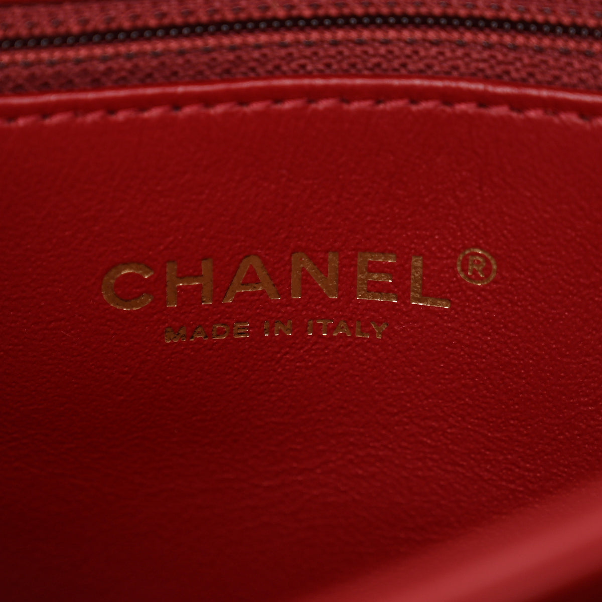 Chanel Lambskin Chevron Quilted Medium Trendy CC Dual Handle Flap Bag Red 5 of 9