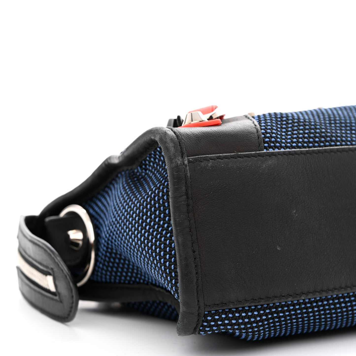 Mesh Agneau Arena Classic Silver Hardware Mini City Black Navy Orange
