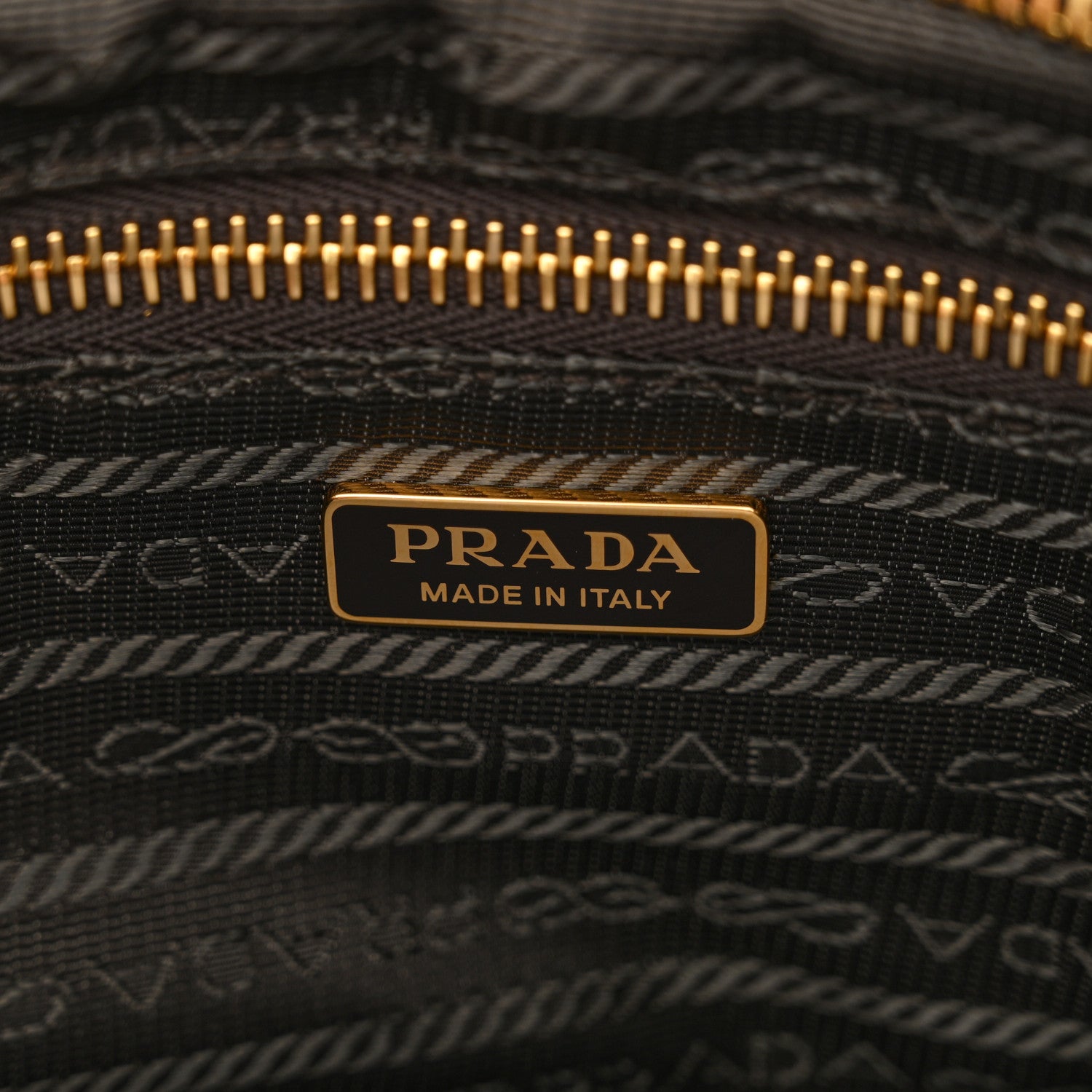 Prada Shiny Nappa Medium Bonnie Shoulder Bag Moro 6 of 11