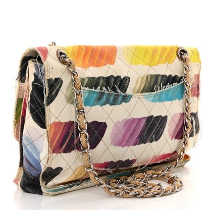 Chanel Canvas Jumbo Colorama Flap Multicolor 3 of 10