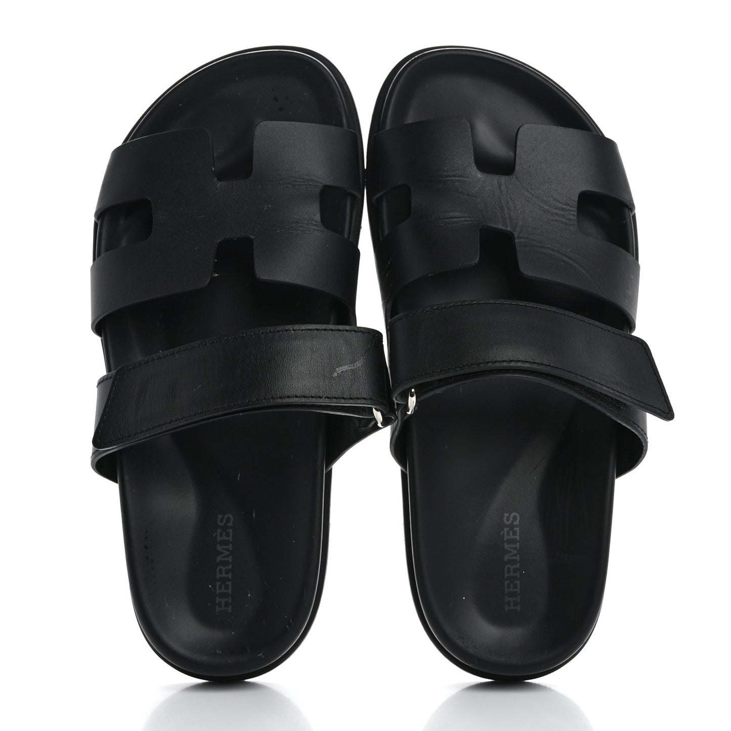 Calfskin Womens Chypre Sandals 35 Black