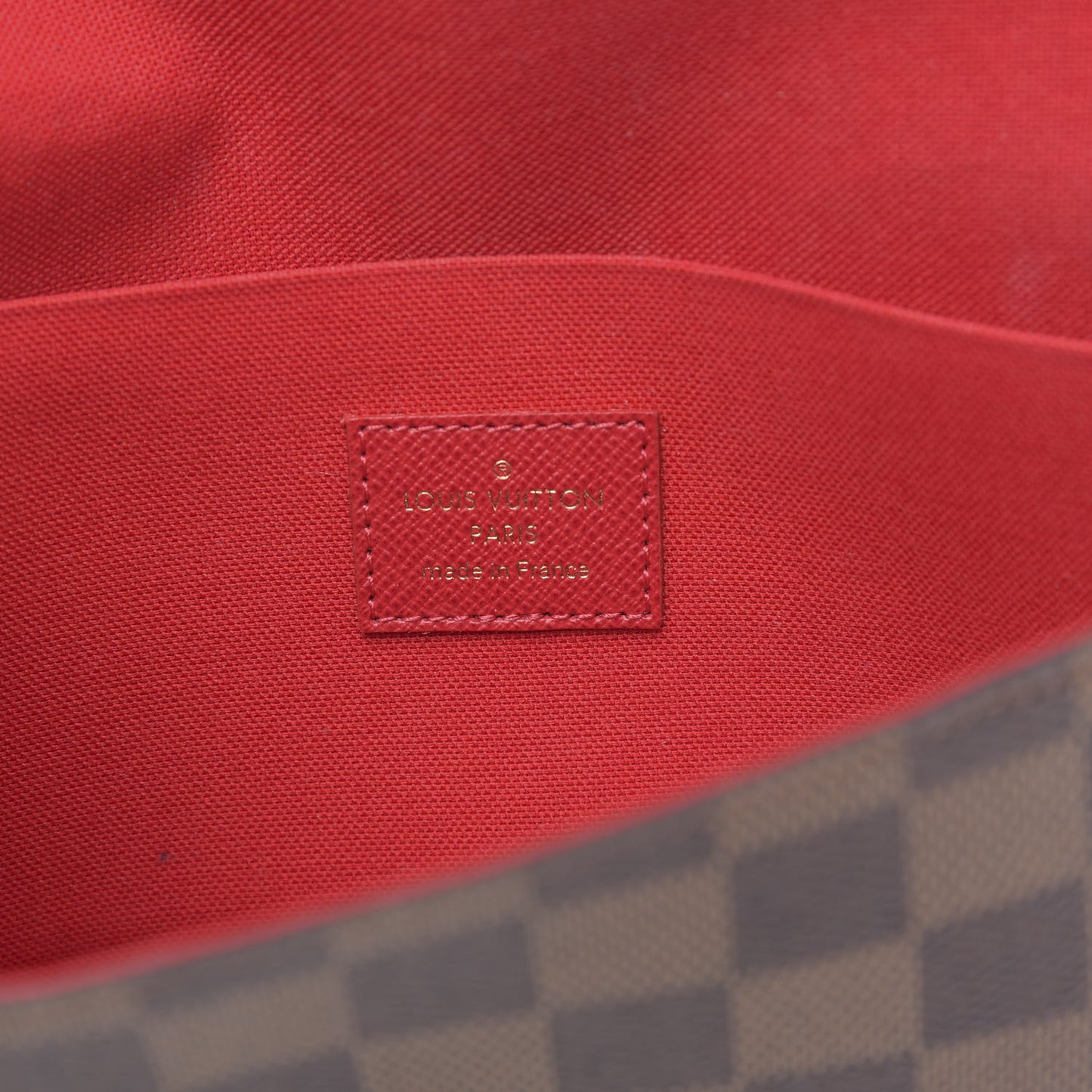 Damier Ebene LV Stories Pochette Felicie Chain Wallet