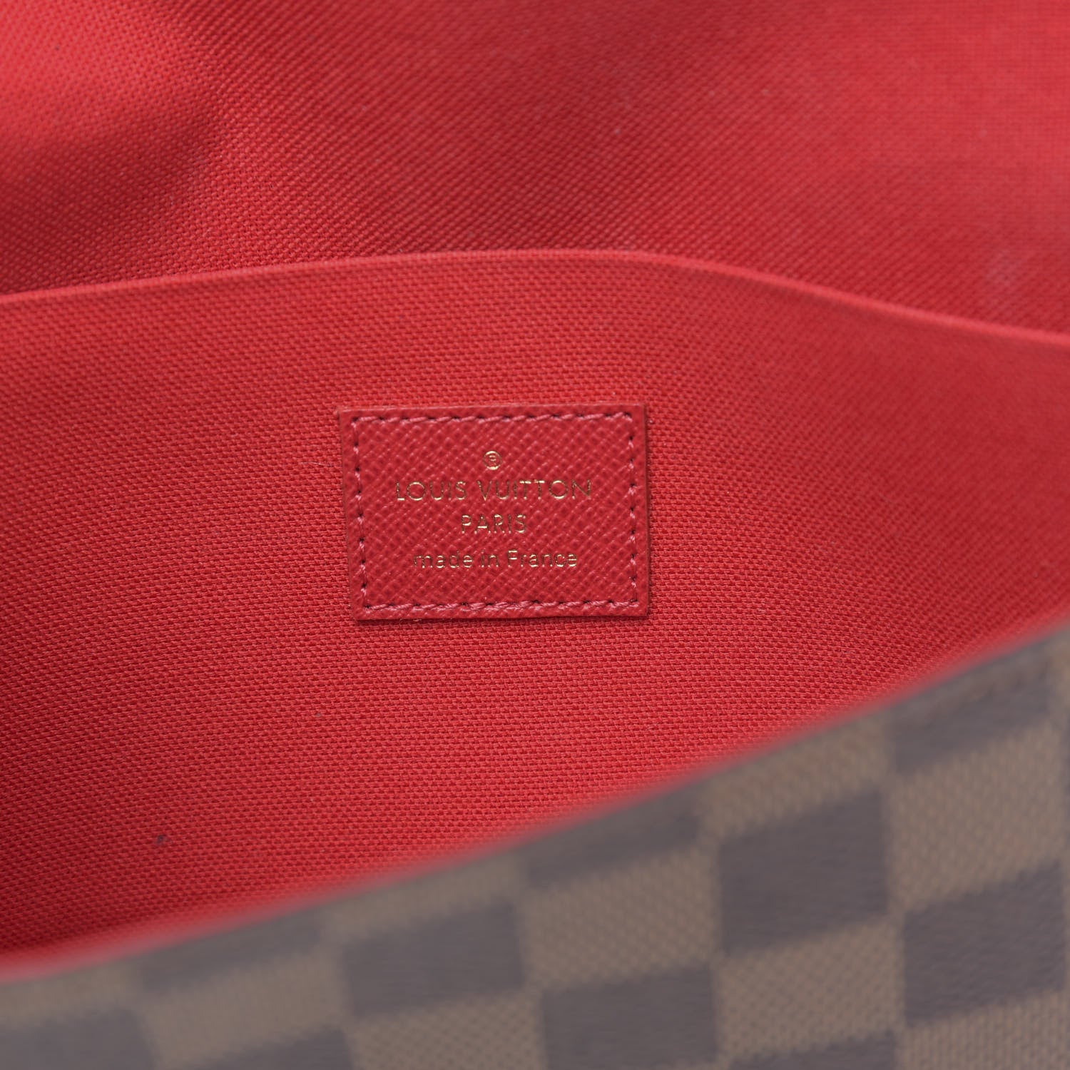 Louis Vuitton Damier Ebene LV Stories Pochette Felicie Chain Wallet 7 of 11