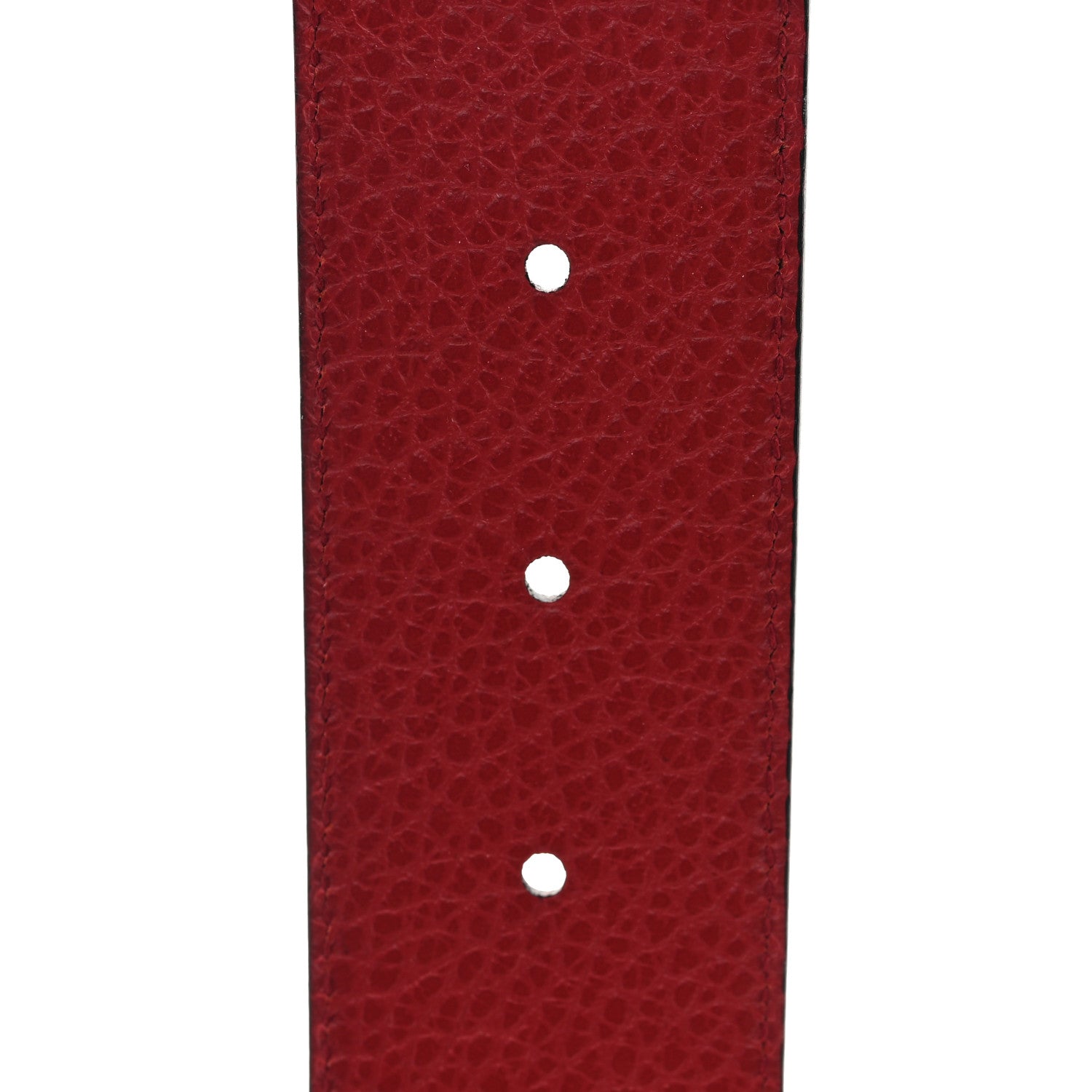 Gucci Calfskin 1973 Reversible Belt 95 38 Black Red 4 of 5