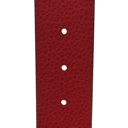 Gucci Calfskin 1973 Reversible Belt 95 38 Black Red 4 of 5