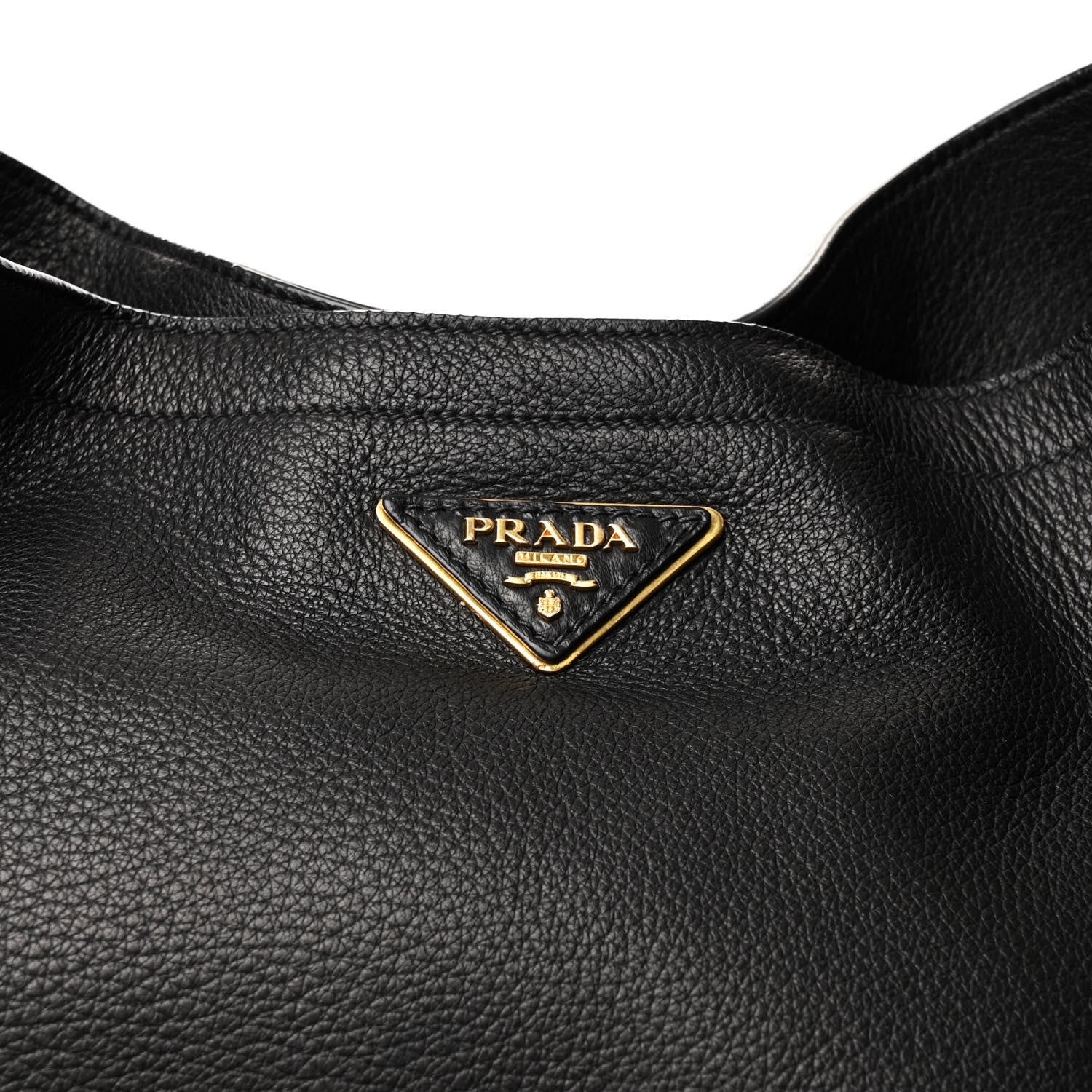 Prada Cervo Antik Hobo Black 8 of 11