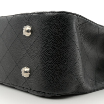 Chanel Caviar Quilted Flap Tote Black 10 of 10