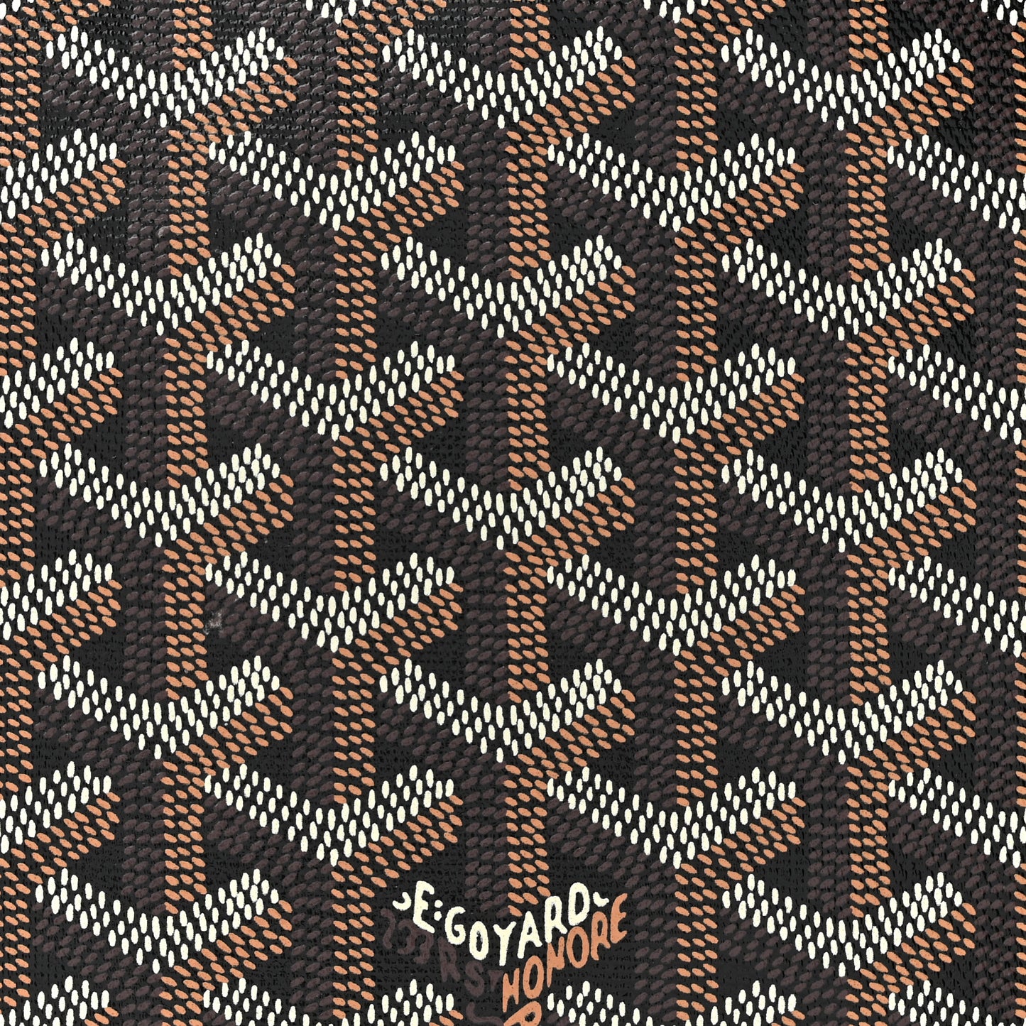 Goyardine Artois PM Black Gold
