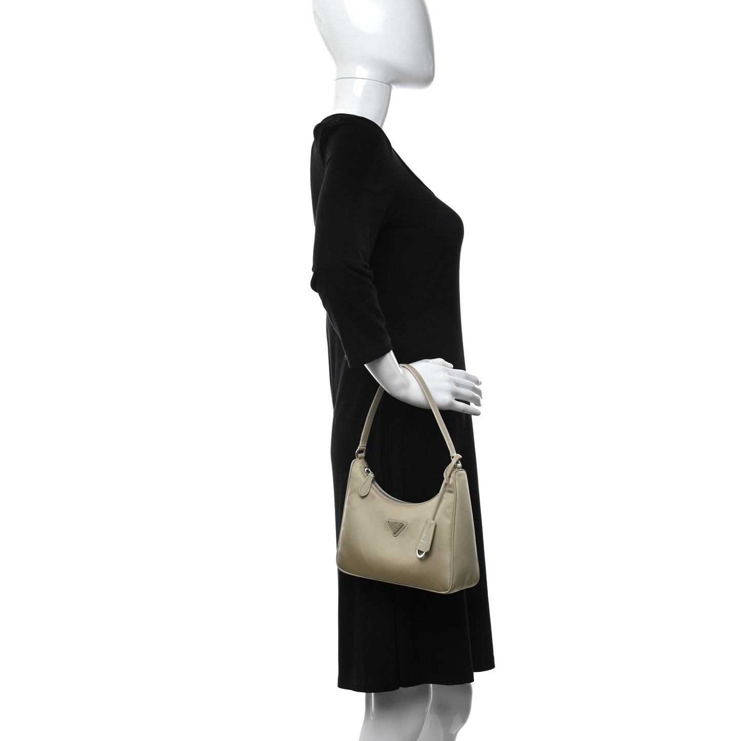 Re-Nylon Saffiano Mini Re-Edition 2005 Bag Deserto