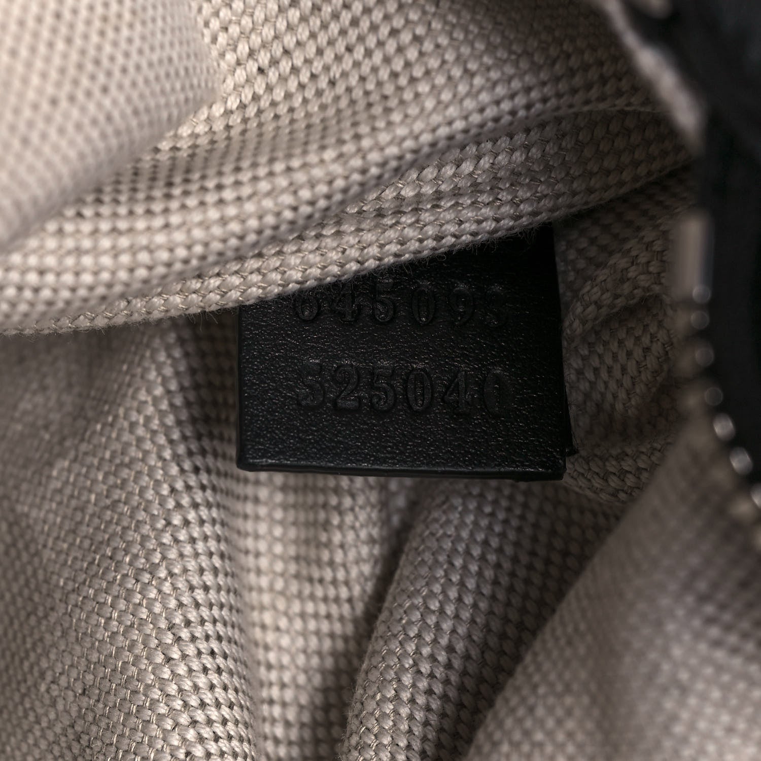 Gucci Calfskin GG Tennis Embossed Pocket Belt Bag Black 7 of 13
