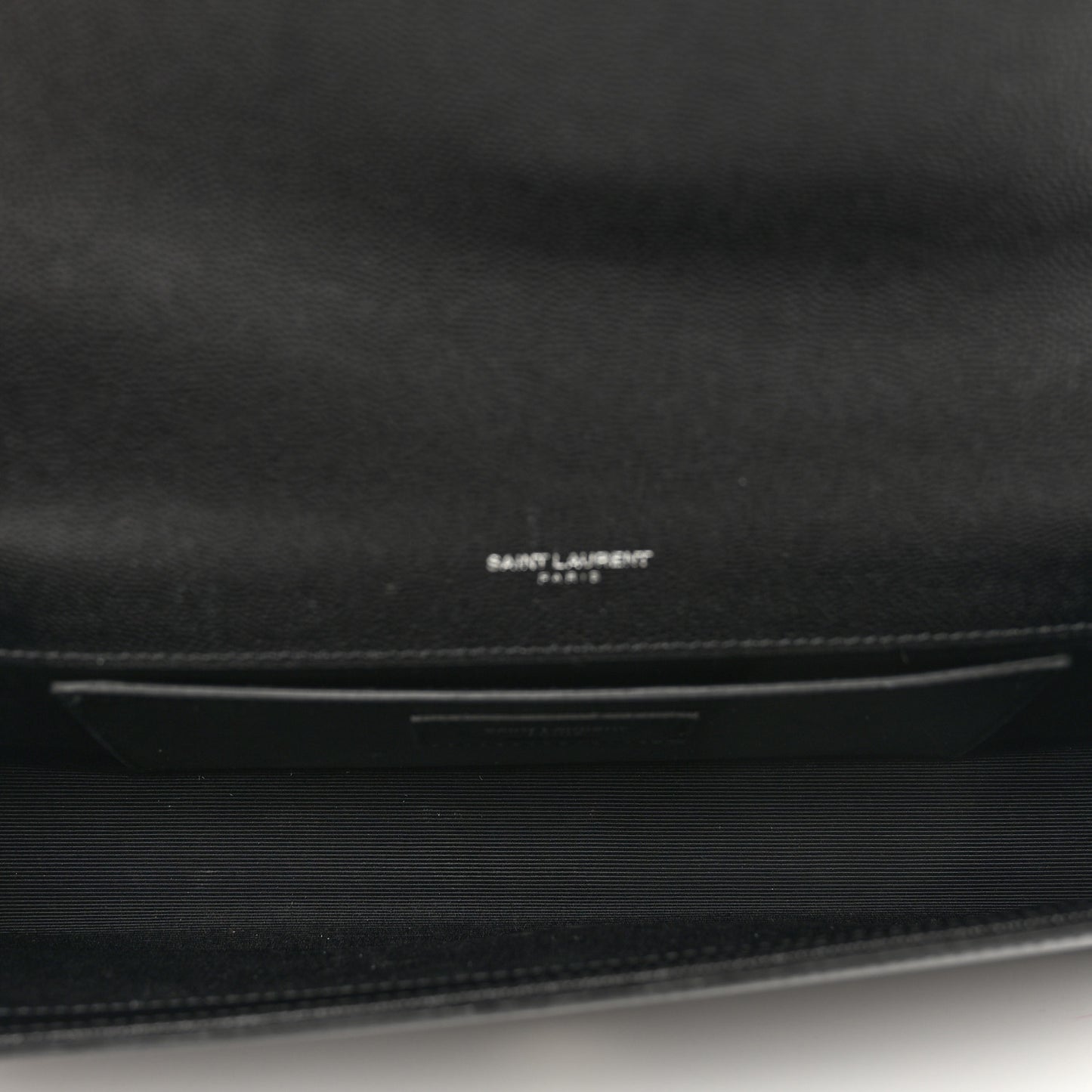 Grain De Poudre Monogram Cassandre Clutch Black