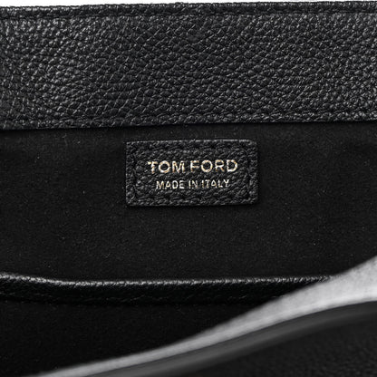 Tom Ford Grained Calfskin Mini TF East West Tote Black 6 of 15