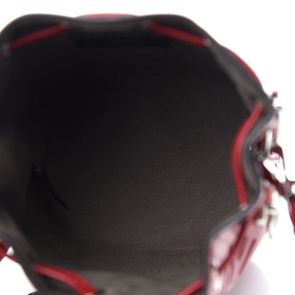 Fendi Vitello Liberty F is Fendi FF 1974 Embossed Mini Mon Tresor Bucket Bag Fragola 5 of 12