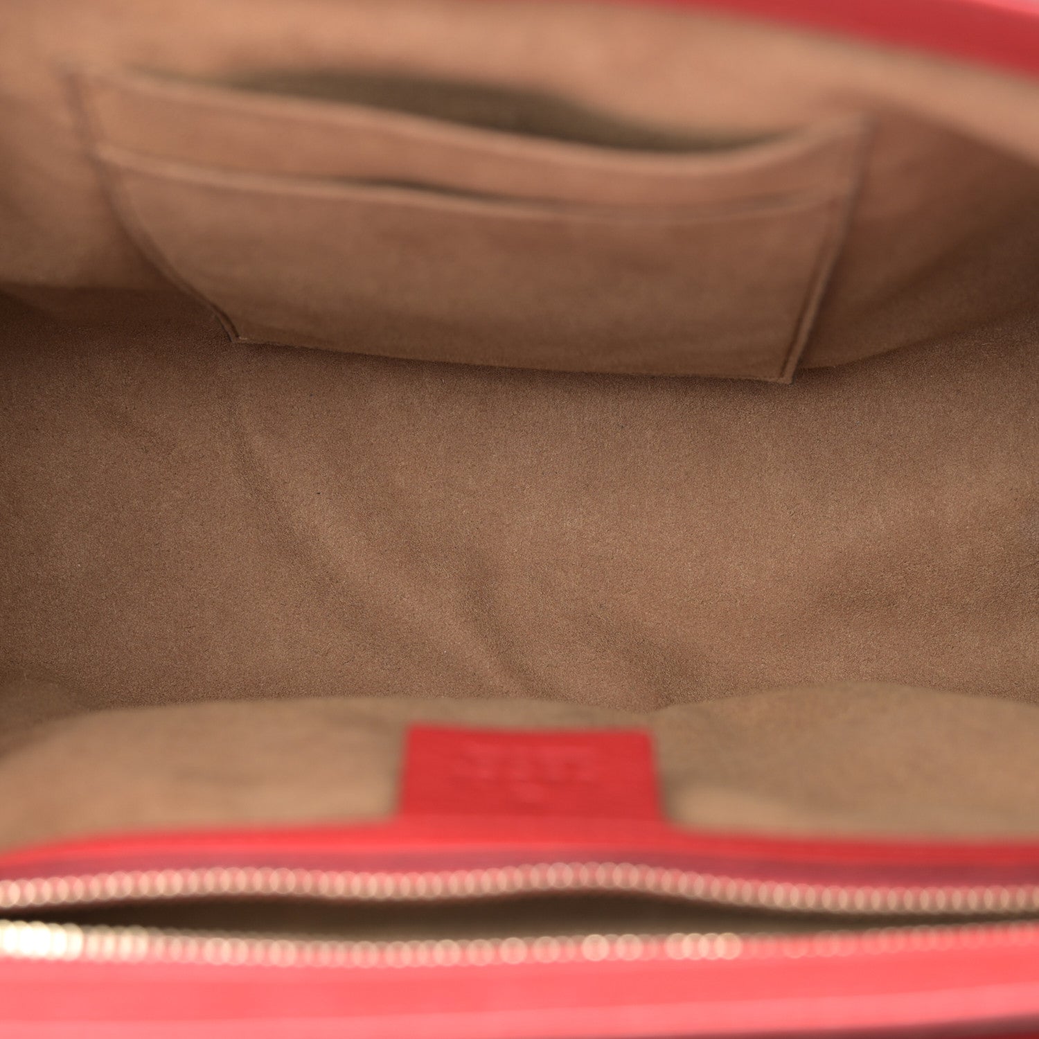 Gucci GG Supreme Monogram Calfskin Medium Padlock Shoulder Bag Beige Hibiscus Red New Rosette 5 of 14