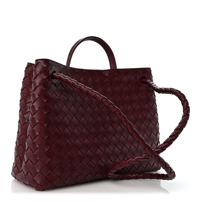 Bottega Veneta Nappa Intrecciato Medium Andiamo Shoulder Bag Barolo 3 of 9