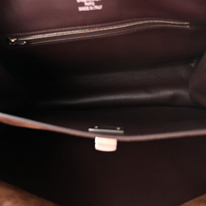 Balenciaga Waxed Suede Small Rodeo Top Handle Handbag Light Espresso 5 of 9