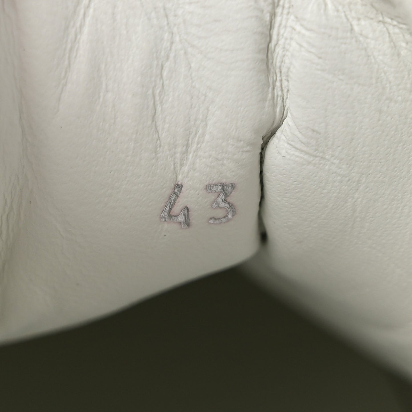 Calfskin Mens 2002SL Low Sneakers 43 White Multicolor