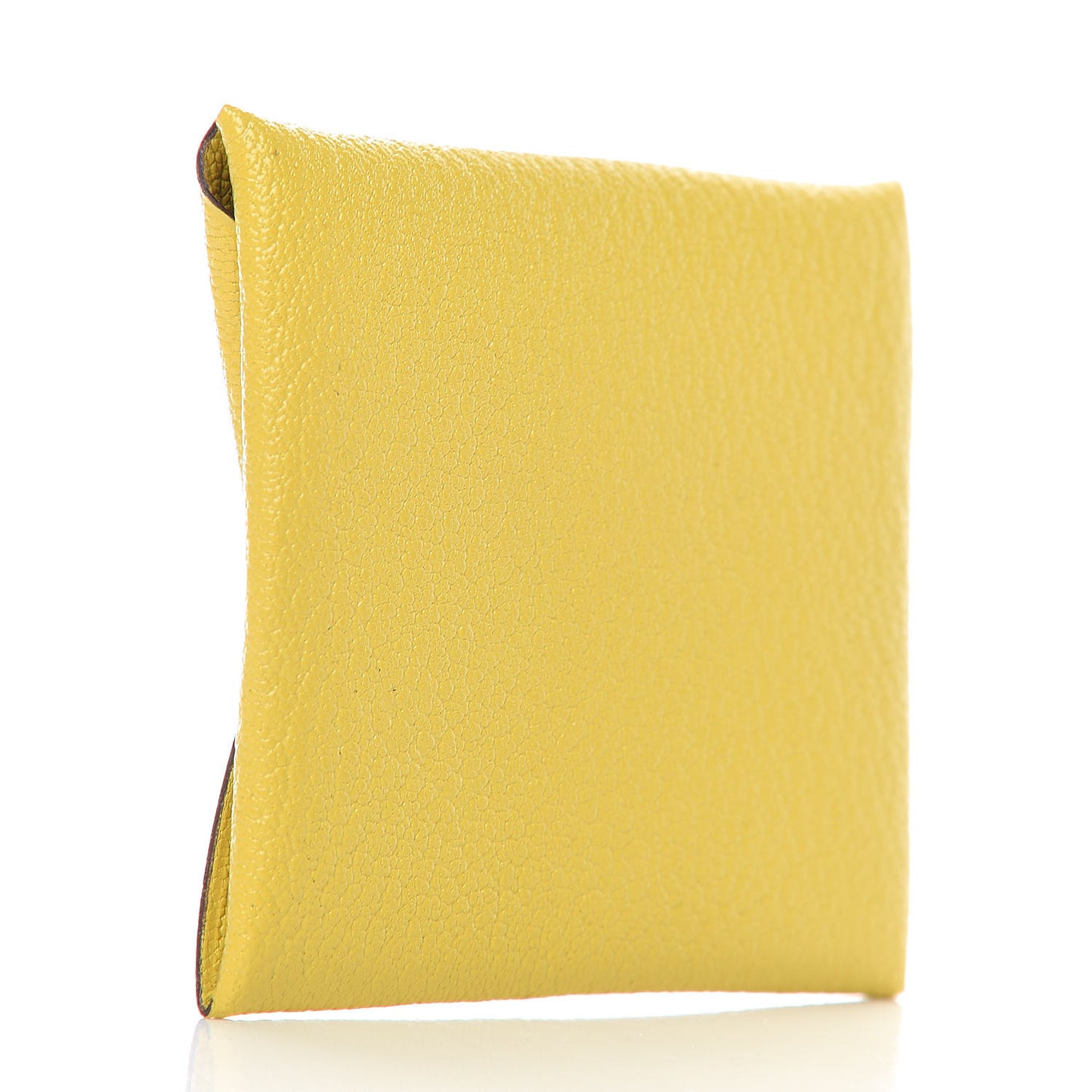 Chevre Mysore Bastia Coin Purse Jaune De Naples