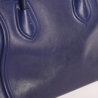 Celine Supple Calfskin Medium Phantom Luggage Indigo 20 of 24