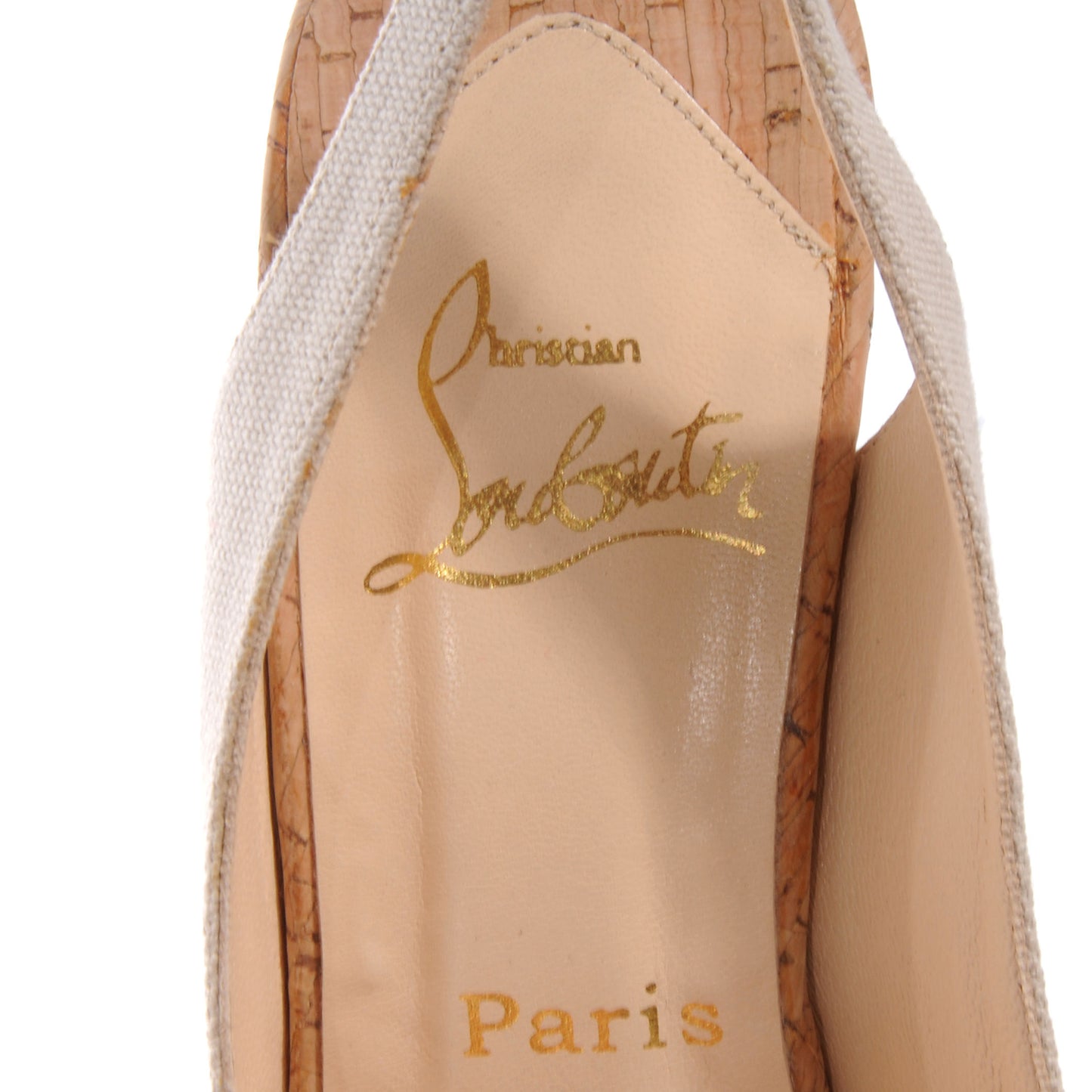 Canvas Bebe Fusee 65 Cork Wedges 38.5