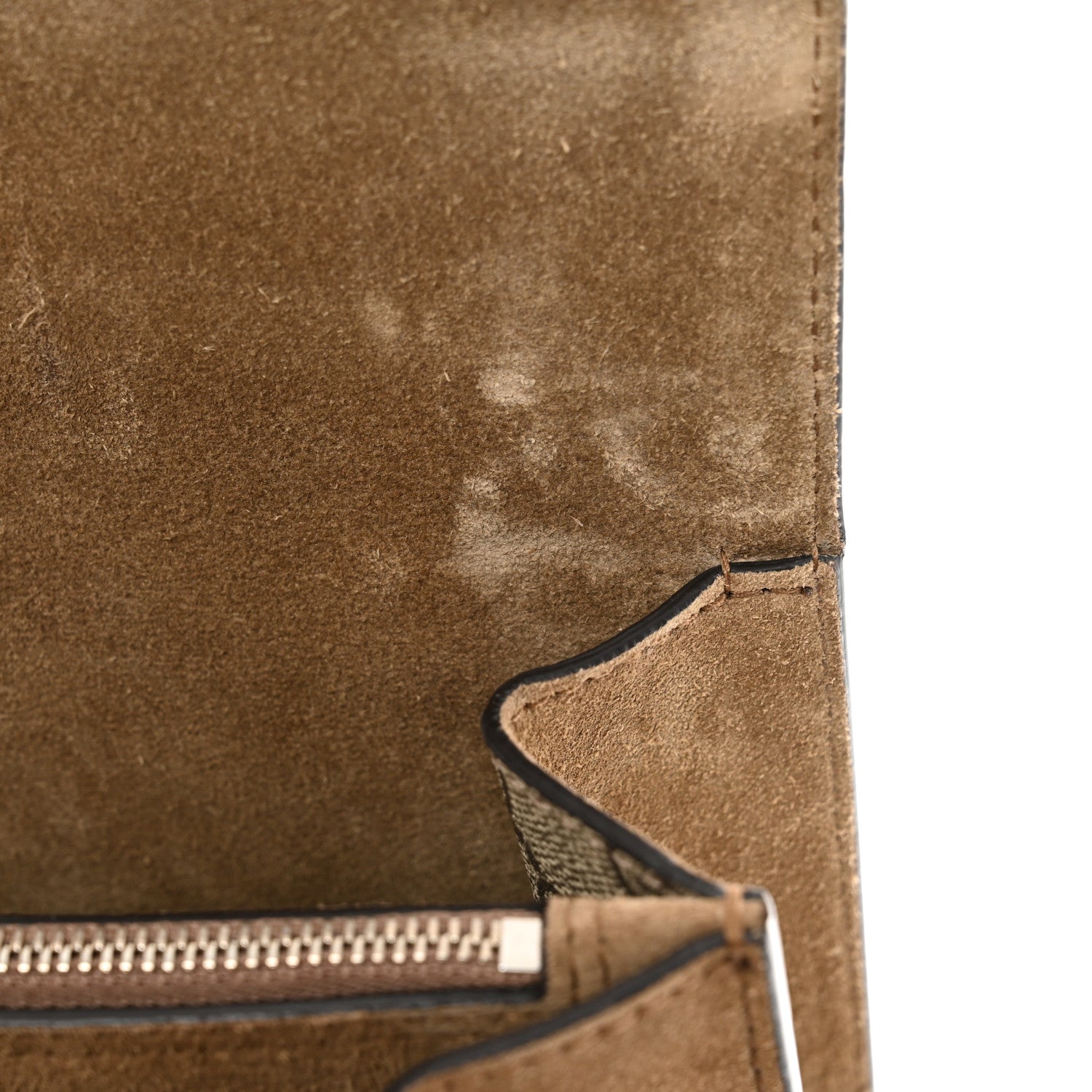 Gucci GG Supreme Monogram Small Dionysus Shoulder Bag Taupe 10 of 13