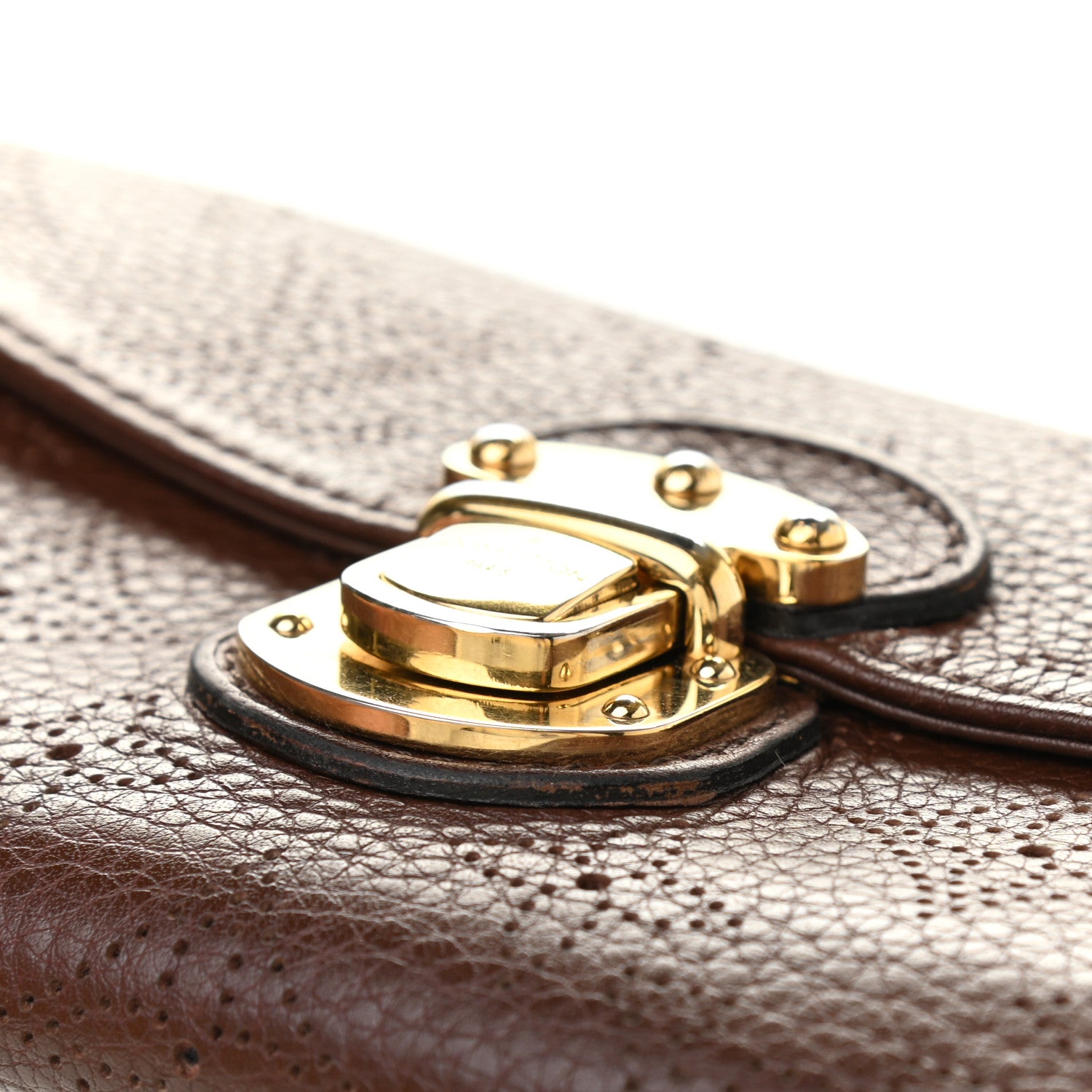 Louis Vuitton Mahina Amelia Wallet Acajou 14 of 14