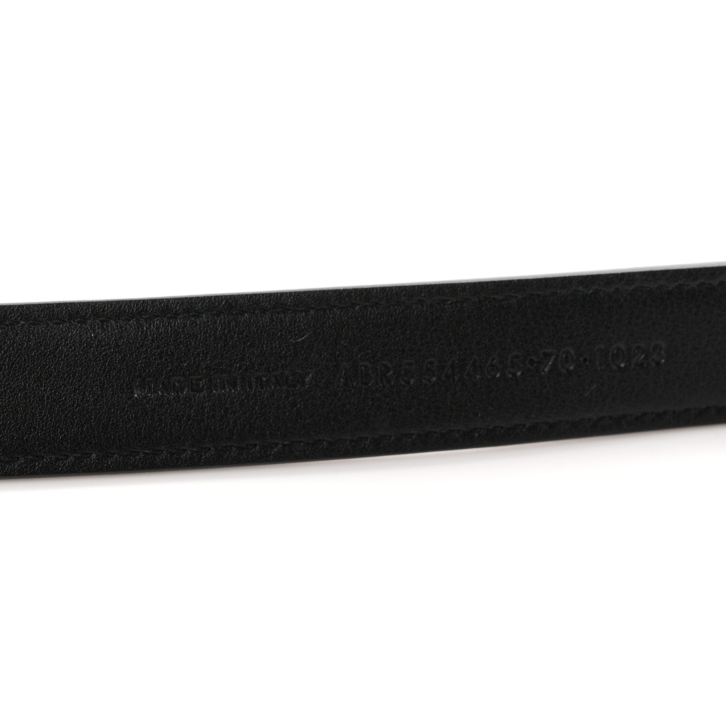 Smooth Calfskin Monogram Square Buckle Belt 70 28 Black